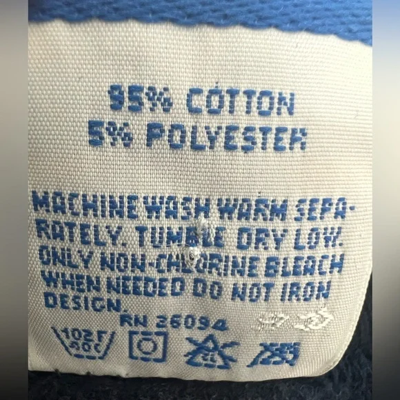 Champion Vintage University of Illinois Blue Crewneck Sweatshirt - Picture 6 of 11